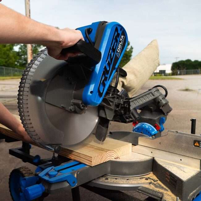 262312 12 in. Dual Bevel Sliding Cruzer Miter Saw Delta Machinery